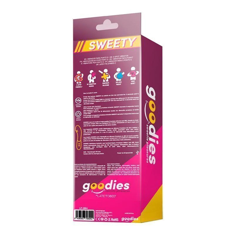 G taško vibratorius „Goodies Sweety“ - Latetobed