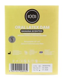 Prezervatyvas oraliniam seksui „Banana Scented“ - EXS Condoms