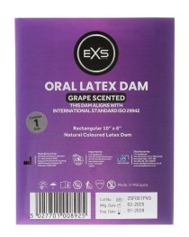 Prezervatyvas oraliniam seksui „Grape Scented“ - EXS Condoms