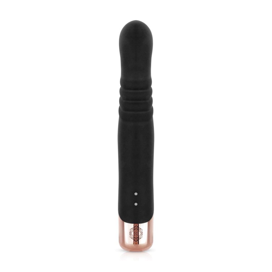 Automatinis vibratorius kiškutis „Thrusting Rabbit“ - Rosy Gold