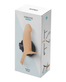 Tuščiaviduris strap-on dildo „H2 Size L“ - Virgite