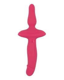 Vibratorius „2 in 1 Vibrator + Butt Plug“ - Couples Choice