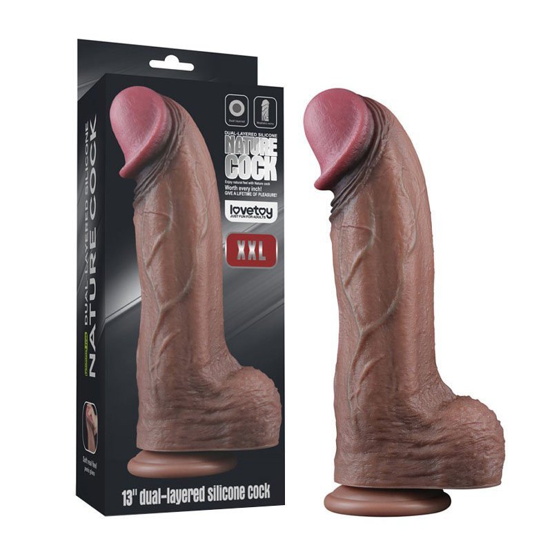 Silikoninis falo imitatorius „Nature Cock Nr. 13“ - Love Toy
