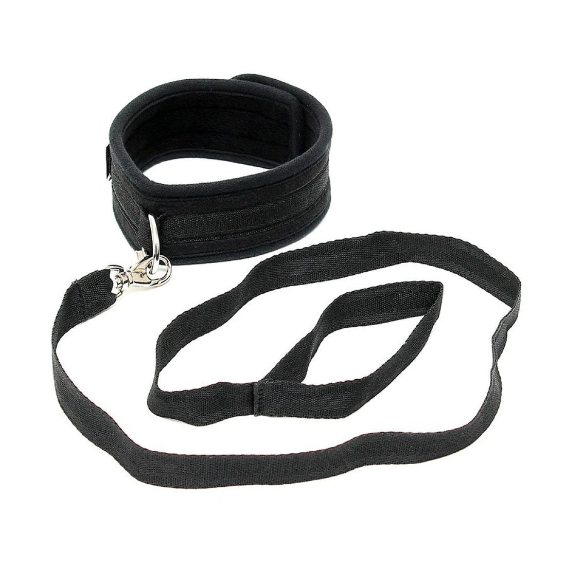 Antkaklio ir pavadėlio rinkinys „Soft Collar with Leash“ - Rimba