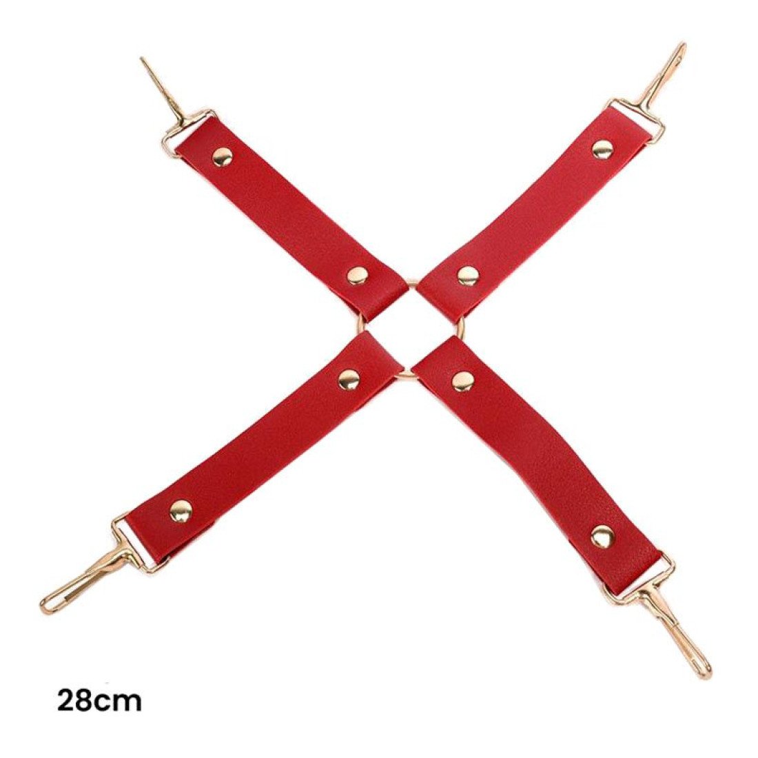 Suvaržymo rinkinys „Bondage Set with Carry Bag Red“ - Latetobed