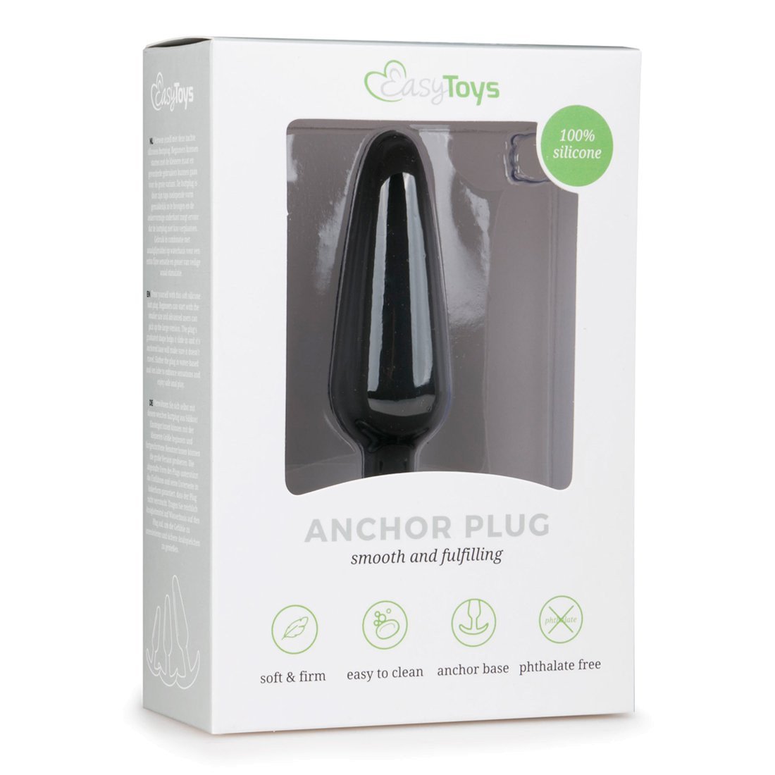 Vidutinis analinis kaištis „Anchor Plug“ - EasyToys