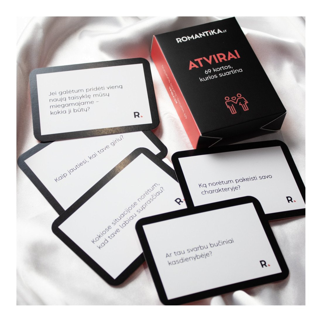 Pokalbių kortos „Atvirai“ - Romantika.lt
