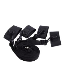 Suvaržymo sistema lovai „Nylon Velcro Bed Bondage Restraints“ - Latetobed