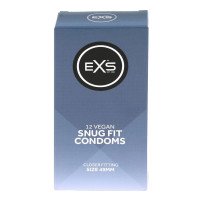 Siauresni prezervatyvai „Snug Fit“, 12 vnt. - EXS Condoms