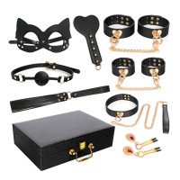 Suvaržymo rinkinys „Bondage Kit 8 pcs with Case“