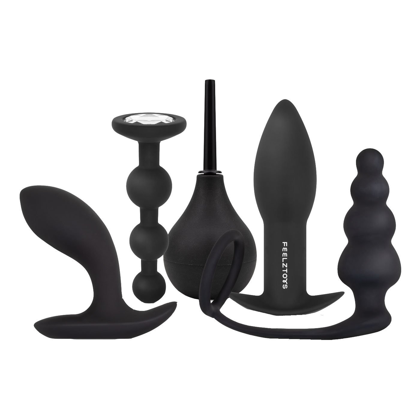 Analinis sekso žaislų rinkinys „Deep Pleasure“ - Feelztoys