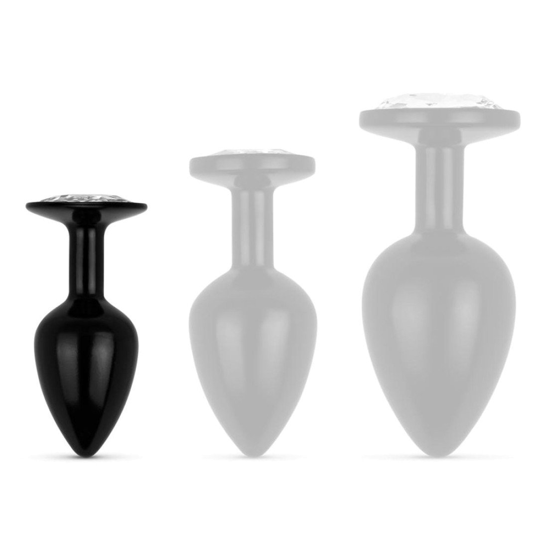 Mažas analinis kaištis „Metal Butt Plug“ - EasyToys