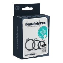 Penio žiedų rinkinys „Bandoleros” - Crushious