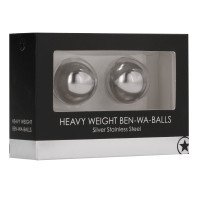 Vaginaliniai kamuoliukai „Heavy Weight Ben Wa Balls“ - Ouch!