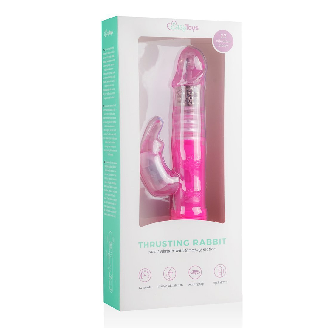 Vibratorius kiškutis „Thrusting Rabbit“ - EasyToys