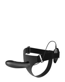 Vibruojantis tuščiaviduris strap-on dildo „Myron“ - Pretty Love