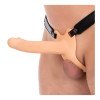 Tuščiaviduris strap-on dildo „Inferno 20 cm“ - Hidden Desire