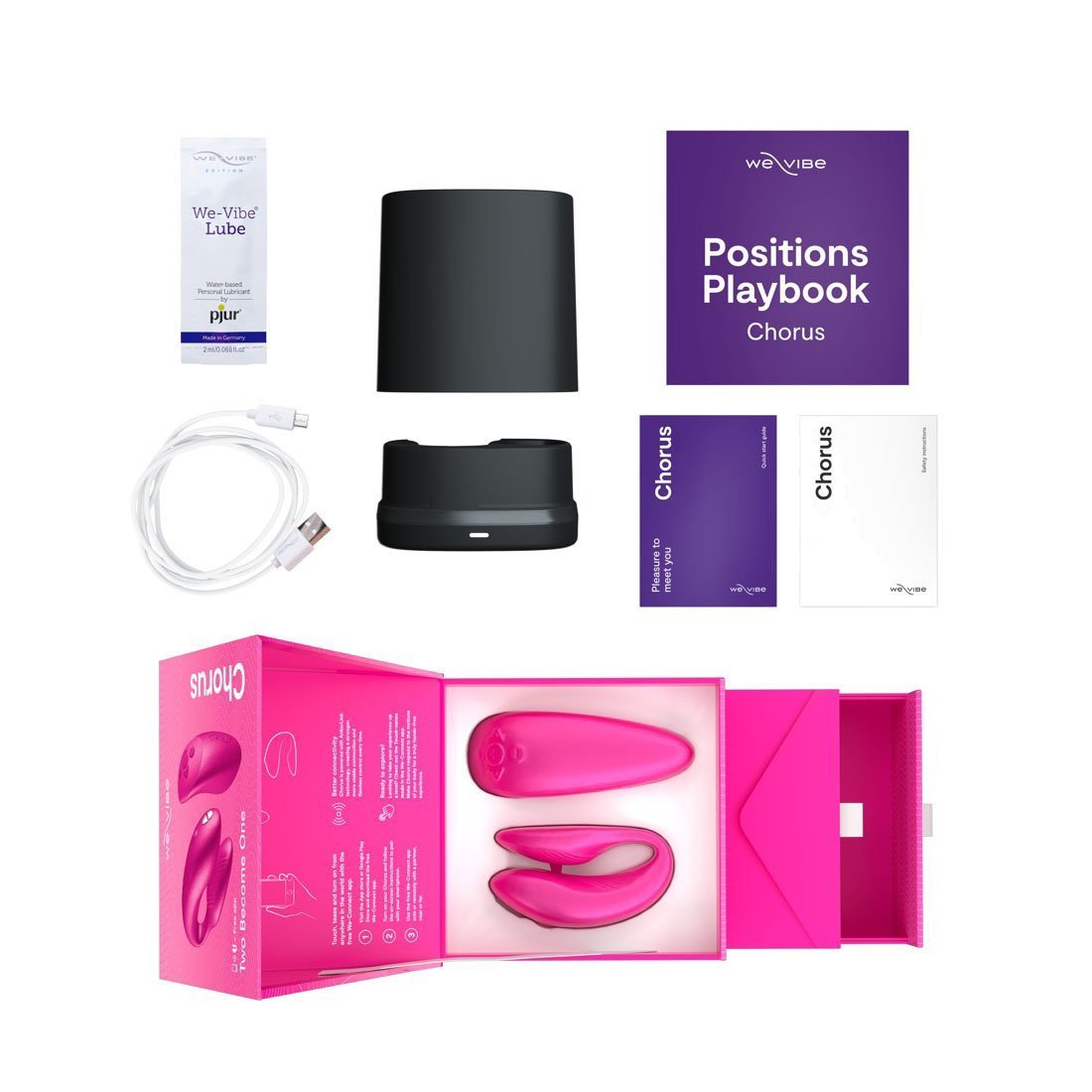 Išmanusis vibratorius poroms „We-Vibe Chorus“ - We-Vibe