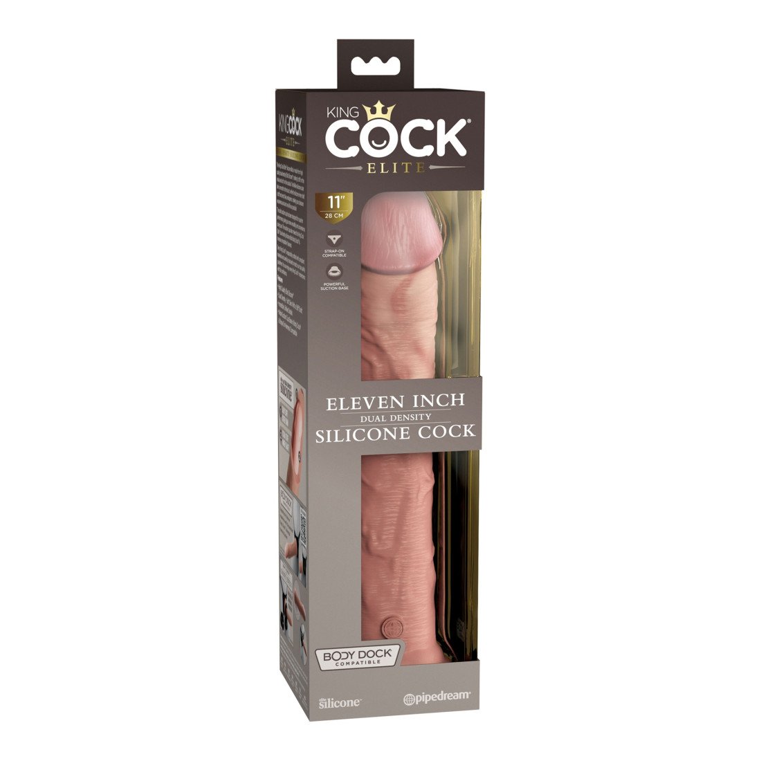 Silikoninis dildo „Elite 2Density Nr. 11“ - King COCK