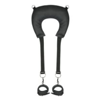 Kūno suvaržymo sistema „Pillow & Ankle Cuffs Leg Position Strap“ - EasyToys