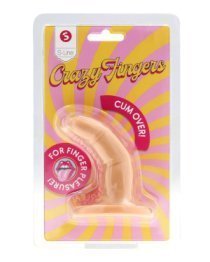 Silikoninis dildo „Crazy Fingers Cum Over!“ - S-Line