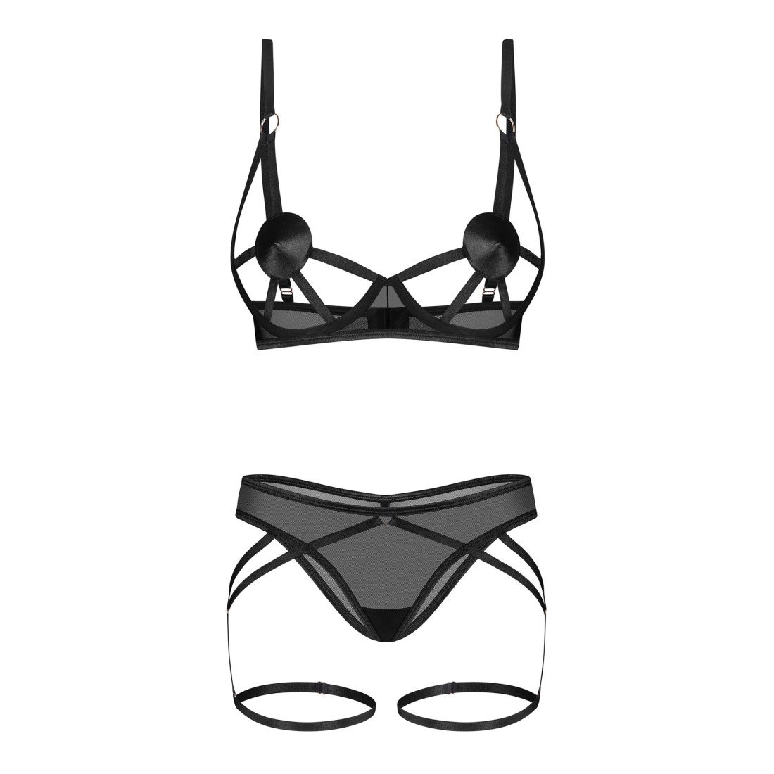 Liemenėlės ir kelnaičių rinkinys „Euridia“ - Obsessive