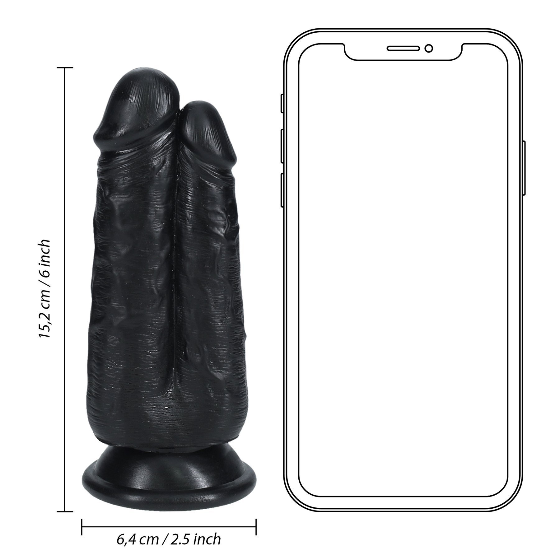 Dildo „Two in One“ - RealRock