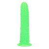 Tamsoje šviečiantis dildo „Glow in The Dark Dildo“ - RealRock