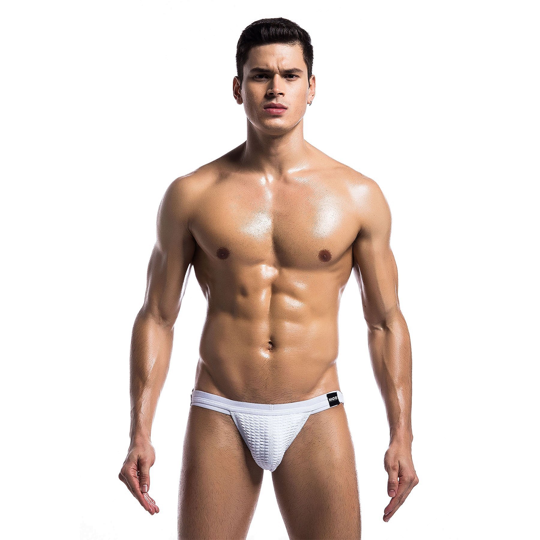 Vyriškos trumpikės „Fetish Swim Jockstrap“ - Male Basics