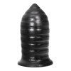 Analinis kaištis „Ribbed Butt Plug“ - All Black