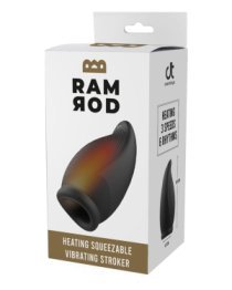 Šylantis masturbatorius „Heating Squeezable Vibrating Stroker“ - Ramrod