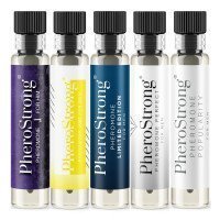 Feromoninių kvepalų rinkinys vyrams „PheroStrong Nr. 2“, 5x1 ml - PheroStrong