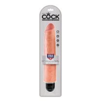 Vibruojantis dildo „Vibrating Stiffy Nr. 10“ - King COCK