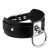 Antkaklis „O-Ring Collar Black Silver“