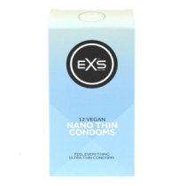 Ploni prezervatyvai „Nano Thin“, 12 vnt. - EXS Condoms
