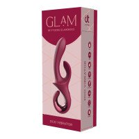 Vibratorius kiškutis „Glam Duo Vibrator“ - Dream Toys