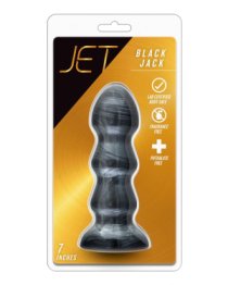 Analinis dildo „Black Jack“ - Jet