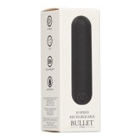 Vibruojanti kulka „10 Speed Rechargeable Bullet“ - Shots Toys