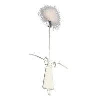 Dvipusis bizūnas „Bowknot Feathers Tickler“