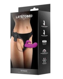 Vibruojantis strap-on dildo „Hymax“ - Latetobed