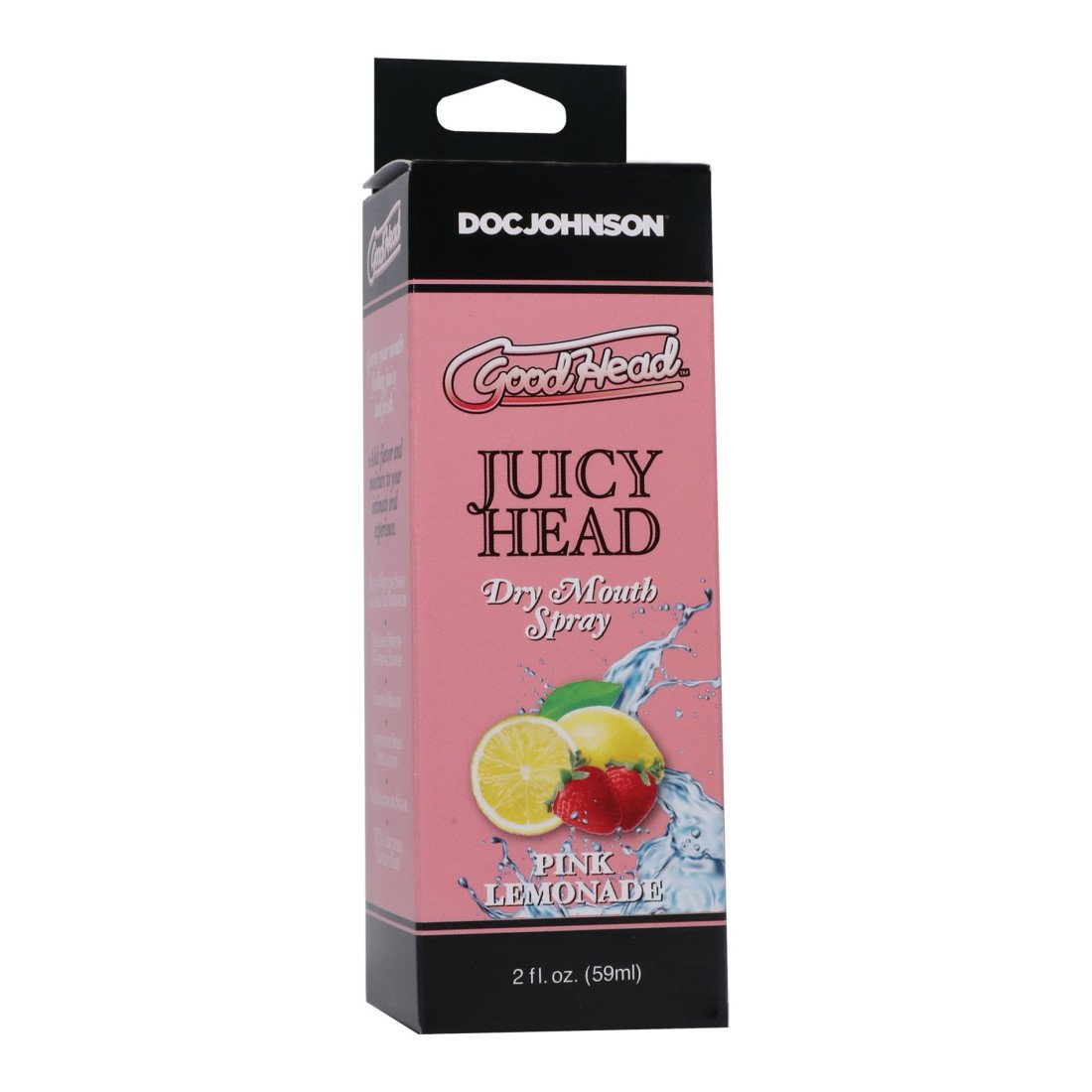 Purškalas oraliniam seksui „GoodHead Pink Lemonade“, 59 ml - Doc Johnson