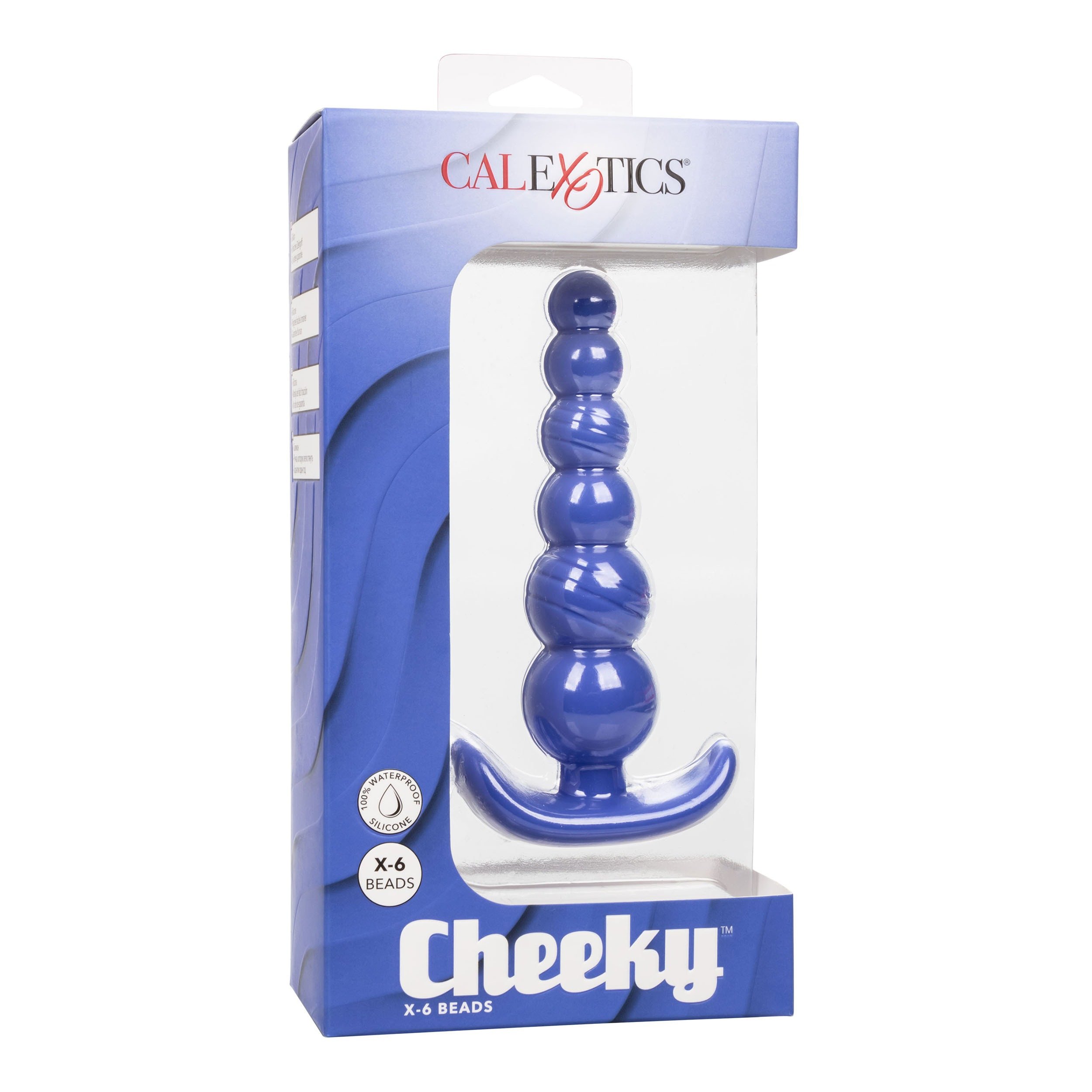Analinis kaištis „Cheeky X-6 Beads“ - CalExotics