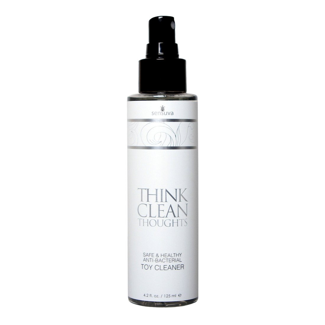 Antibakterinis žaislų valiklis „Think Clean Thoughts“, 125 ml - Sensuva