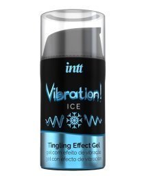 Stimuliuojantis gelis „Vibration! Ice“, 15 ml - Intt