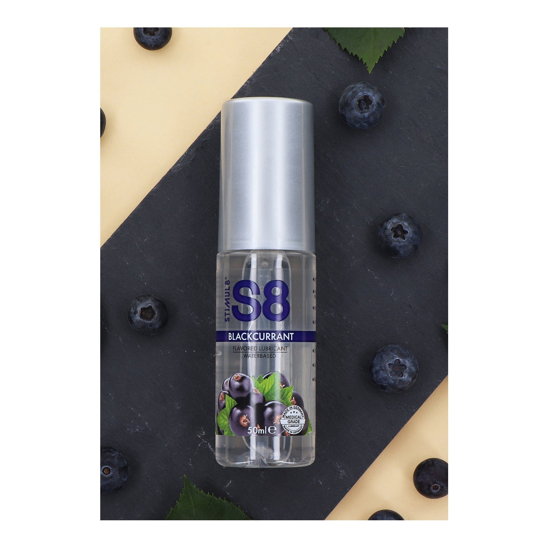 Vandens pagrindo lubrikantas „Blackcurrant“, 50 ml - Stimul8