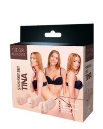 Masturbatorių rinkinys „The Girl Next Door Tina“ - Dream Toys