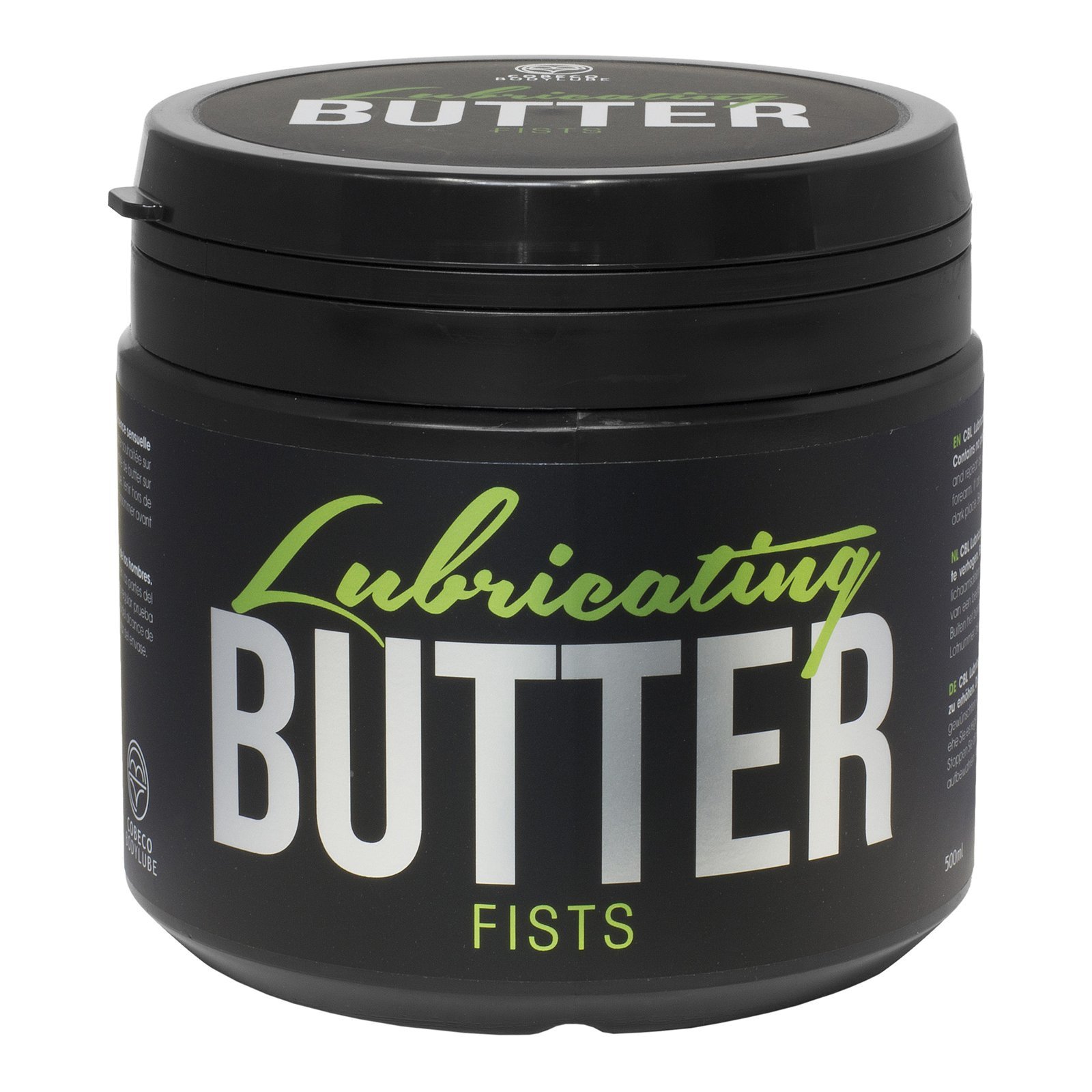 Analinis lubrikantas „Lubricating Butter Fists“, 500 ml - Cobeco Pharma