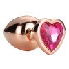 Vidutinis analinis kaištis „Rose Gold Gleaming Love“ - Dream Toys