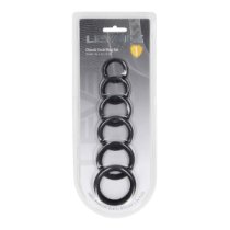 Penio žiedų rinkinys „Classic Silicone Cockring Set“ - Levelz