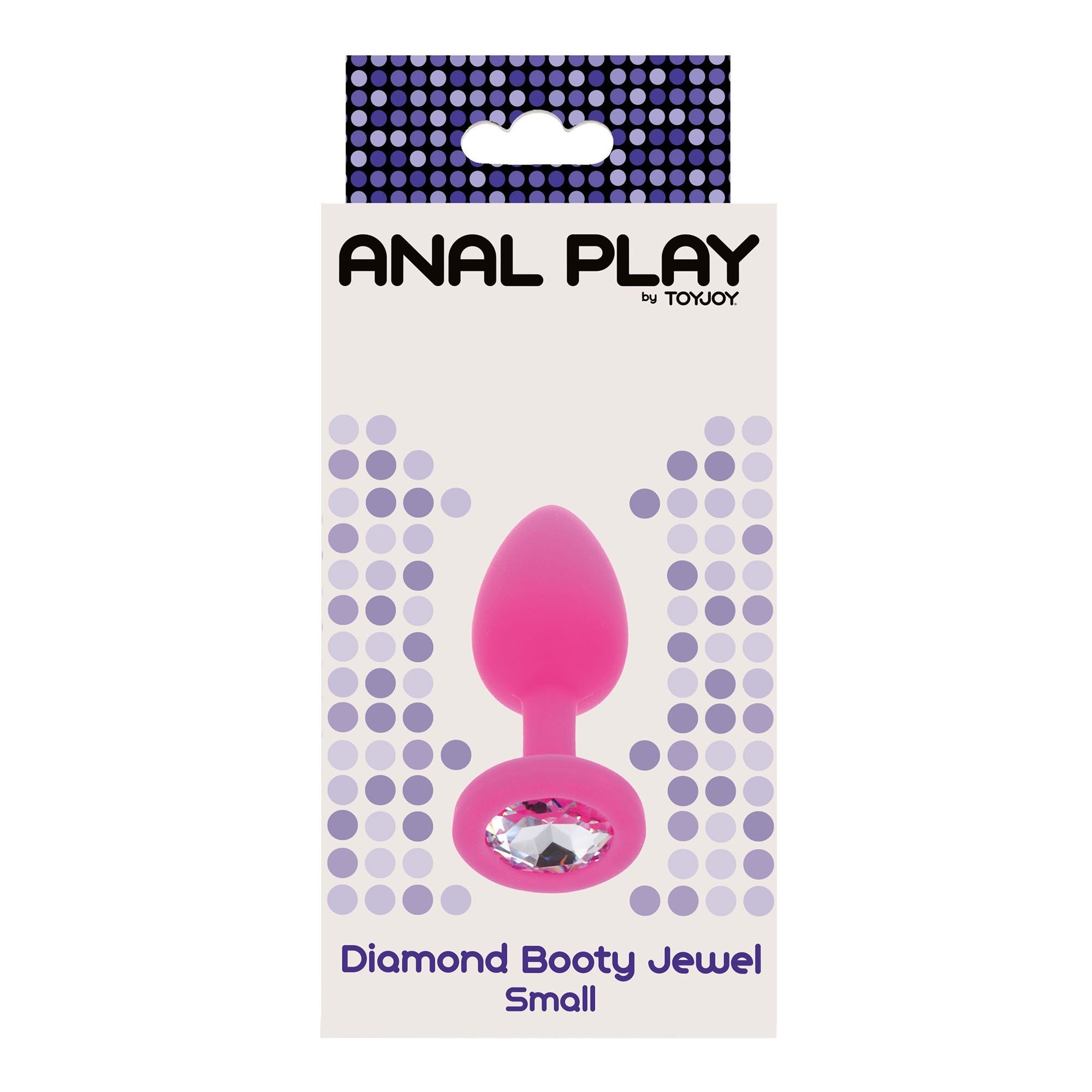 Mažas analinis kaištis „Diamond Booty Jewel“ - ToyJoy